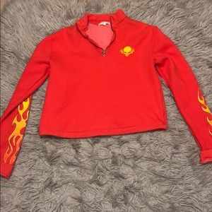 future state crop sweater from urban outfitters